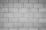 Fototapeta  - Concrete block wall seamless background and texture..