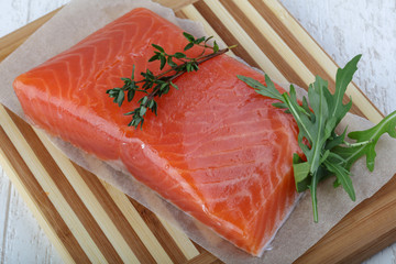 Salted salmon