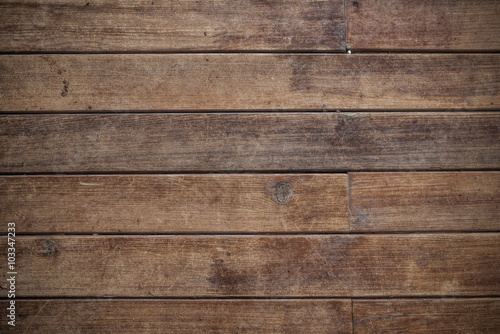 Naklejka dekoracyjna Brown Wooden Background