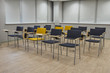empty classroom for trainings