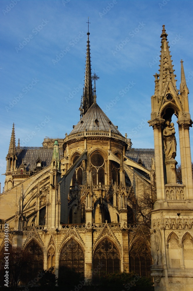 Obraz na płótnie Notre Dame de Paris, France w salonie