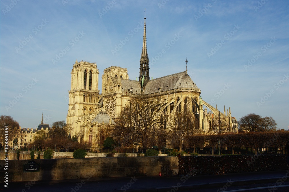 Obraz na płótnie Notre Dame de Paris, France w salonie
