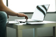 © yurolaitsalbert - The hands of men working in stylish and classy laptop in the wor