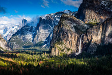 Tunnel View After A Winter Storm In Yosemite National Park