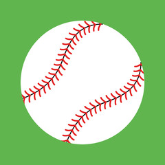 Wall Mural - Baseball Vector Icon