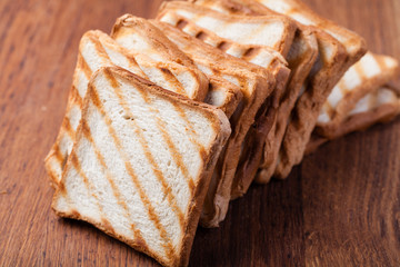 Canvas Print - toasted bread