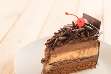 Sticker - chocolate ice-cream cake