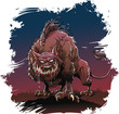 Werewolf

Monster of Halloween — Werewolf. It big terrible Hound from Hell.