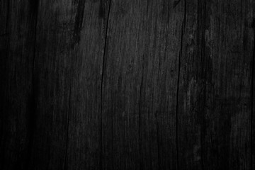 Black wooden texture background blank for design