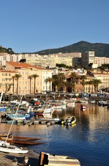 Canvas Print - port d'Ajaccio