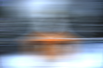 Wall Mural - Abstract cool blue background blur