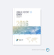 © Diamond Graphics - Abstract layout brochure, cover annual report template, magazine