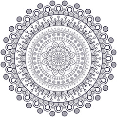 Wall Mural - Vector indian Mandala