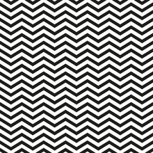 Zigzag Pattern With Black Lines Stylish Illustration