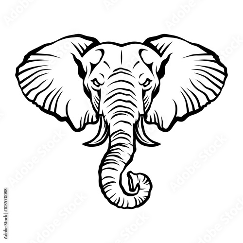 Free Free 250 Elephant Head Svg SVG PNG EPS DXF File