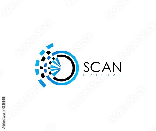 Scan logo - Buy this stock vector and explore similar vectors at Adobe