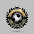 soccer emblems with crown