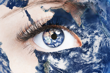 Wall Mural - eye
