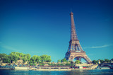 Fototapeta Boho - Eiffel Tower