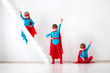 © BestForYou - Funny little Kids power super hero.