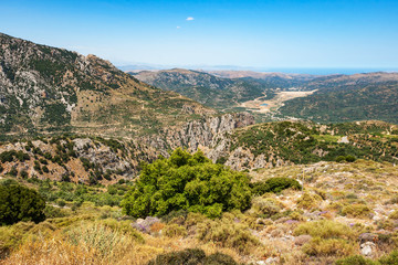 Wall Mural - Mountain landscape. Crete, Greece