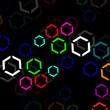© vladystock - Abstract geometric background from hexagons