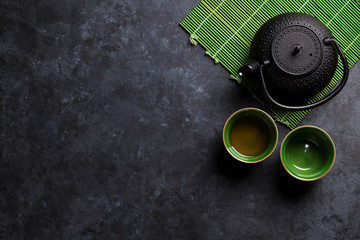 Wall Mural - Green japanese tea