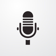 Sticker - Microphone icon