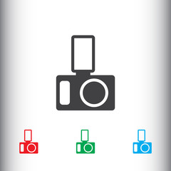 Poster - Photo camera icon