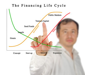 Sticker - Financing Life Cycle