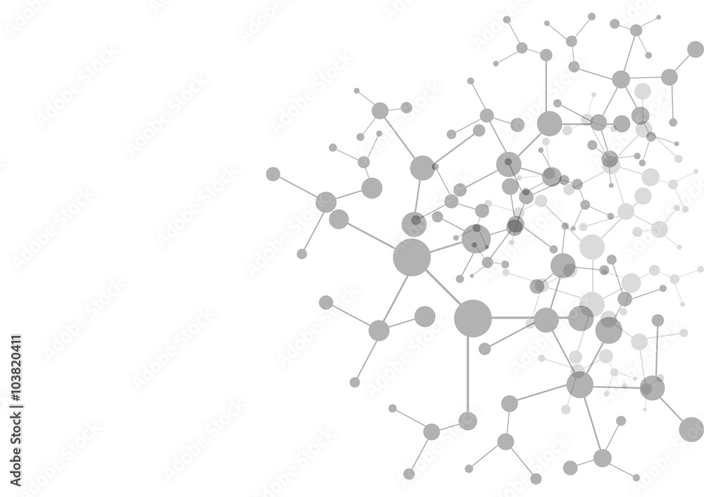 Vector  network connection background. illustration vector desig - obrazy, fototapety, plakaty 
