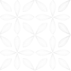 Wall Mural - abstract white pattern background (seamless)