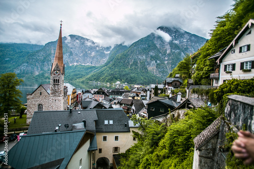 Fotomural Unsurpassed views of the lake in Montreux