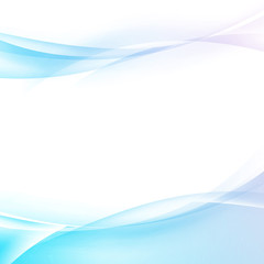 Wall Mural - fantasy border light swoosh wave background