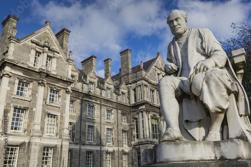 Stampe DUBLIN -JANUARY 12: Trinity College on January 12, 2015, Dublin.