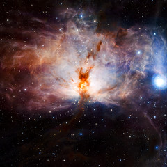 Wall Mural - stars nebula in space. elements of this image furnished by nasa