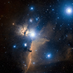 Wall Mural - stars nebula in space. elements of this image furnished by nasa