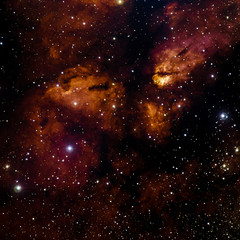 Wall Mural - stars nebula in space. elements of this image furnished by nasa