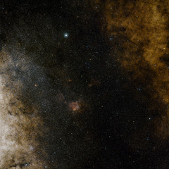 Wall Mural - stars nebula in space. elements of this image furnished by nasa