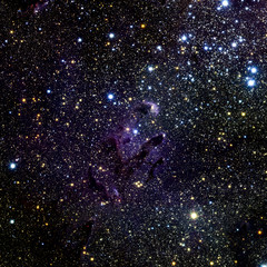 Wall Mural - stars nebula in space. elements of this image furnished by nasa