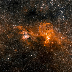 Wall Mural - stars nebula in space. elements of this image furnished by nasa