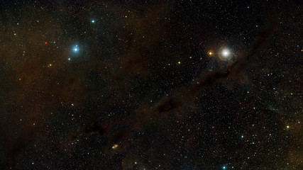 Wall Mural - stars nebula in space. elements of this image furnished by nasa