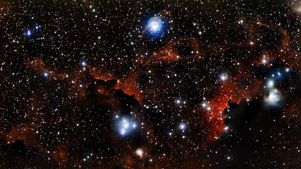 Wall Mural - stars nebula in space. elements of this image furnished by nasa