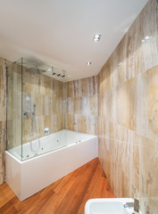 Wall Mural - Interior, marble bathroom