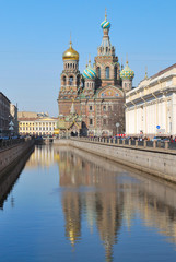 Wall Mural - Saint-Petersburg, Savior-on-Blood