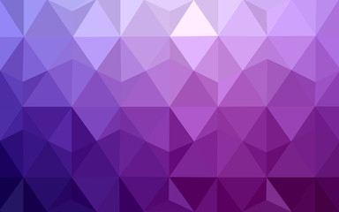 Wall Mural - multicolor purple, pink polygonal design pattern, which consist of triangles and gradient in origami