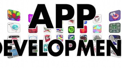 App Development Mobile Software Programming Animation