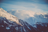 Fototapeta Do pokoju - Mountain summit in winter