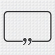 © IconWeb - Quotation Mark Speech Bubble sign icon Illustration design