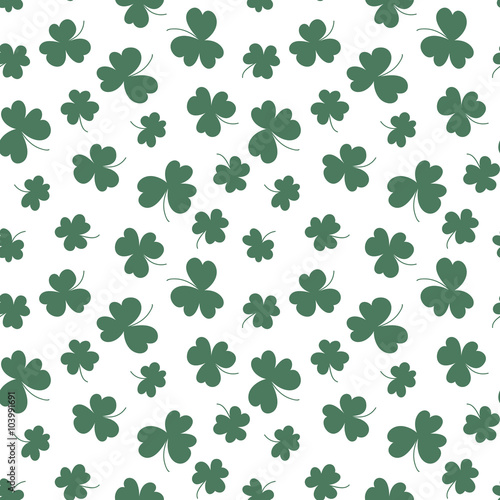 Tapeta ścienna na wymiar Clover pattern